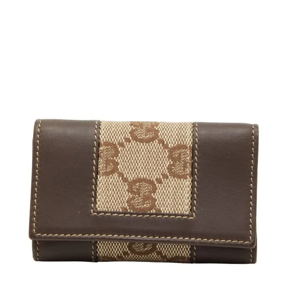 Gucci GG Canvas Key Case
